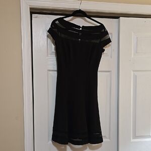 WHBM Elegant Black Dress Size 4